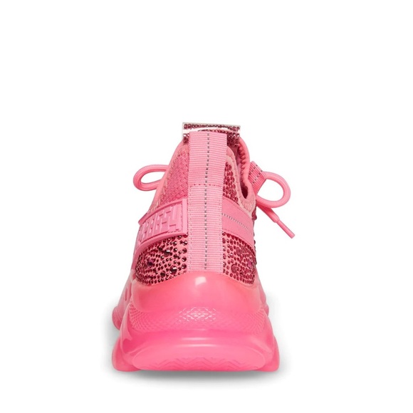 Steve Madden MAXIMA HOT PINK SNEAKERS - Picture 5 of 6
